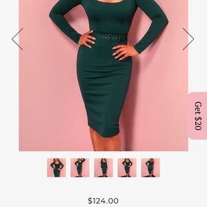 Vixen by Michelle Pitt Troublemaker Wiggle Dress